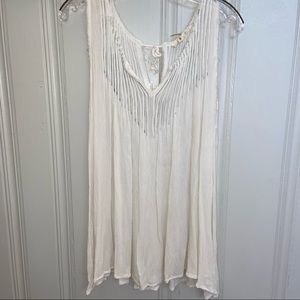 Ciel USA Boho Gauzy Tucks Tunic